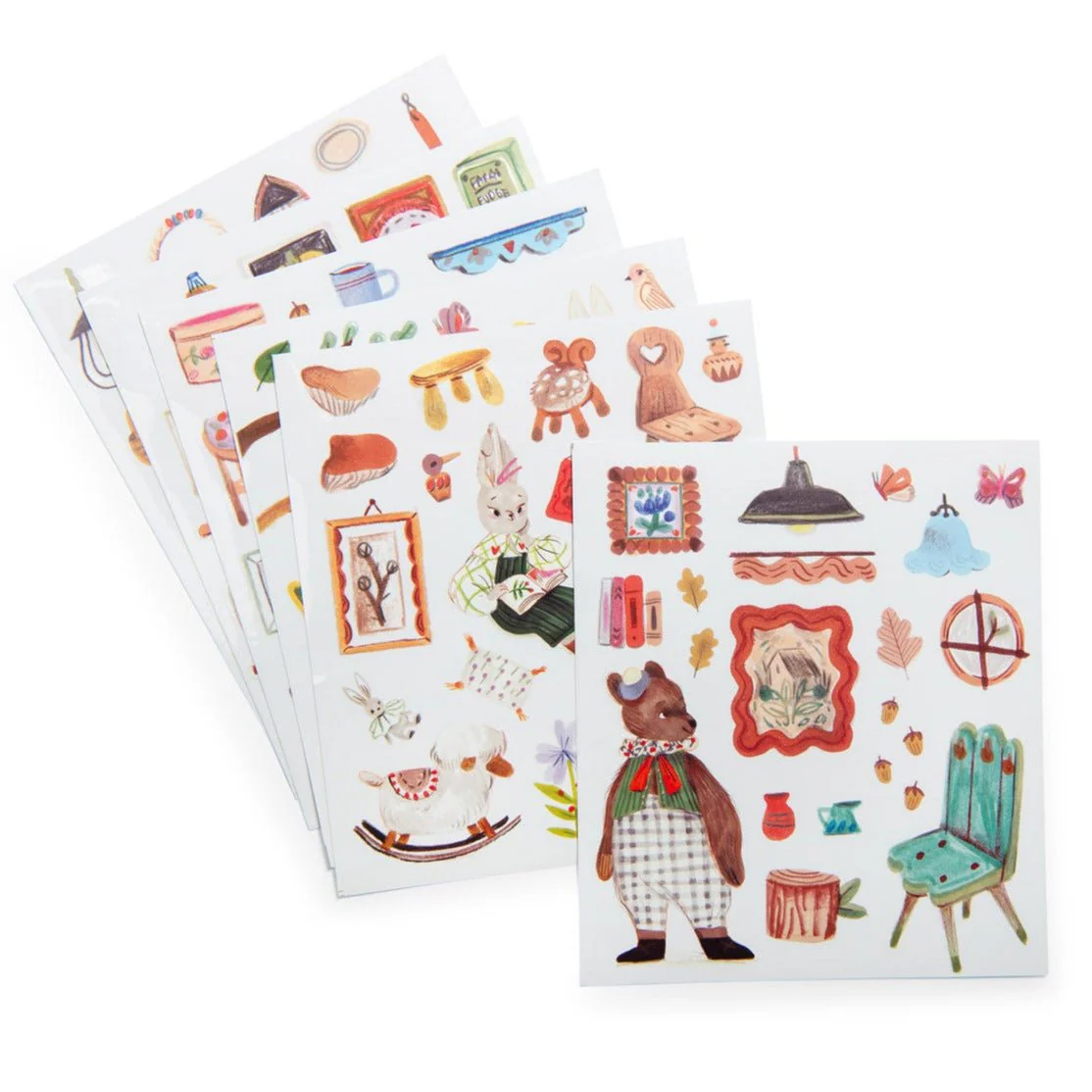 Kleurboek met 150 stickers - Les Minouchkas - Image 4