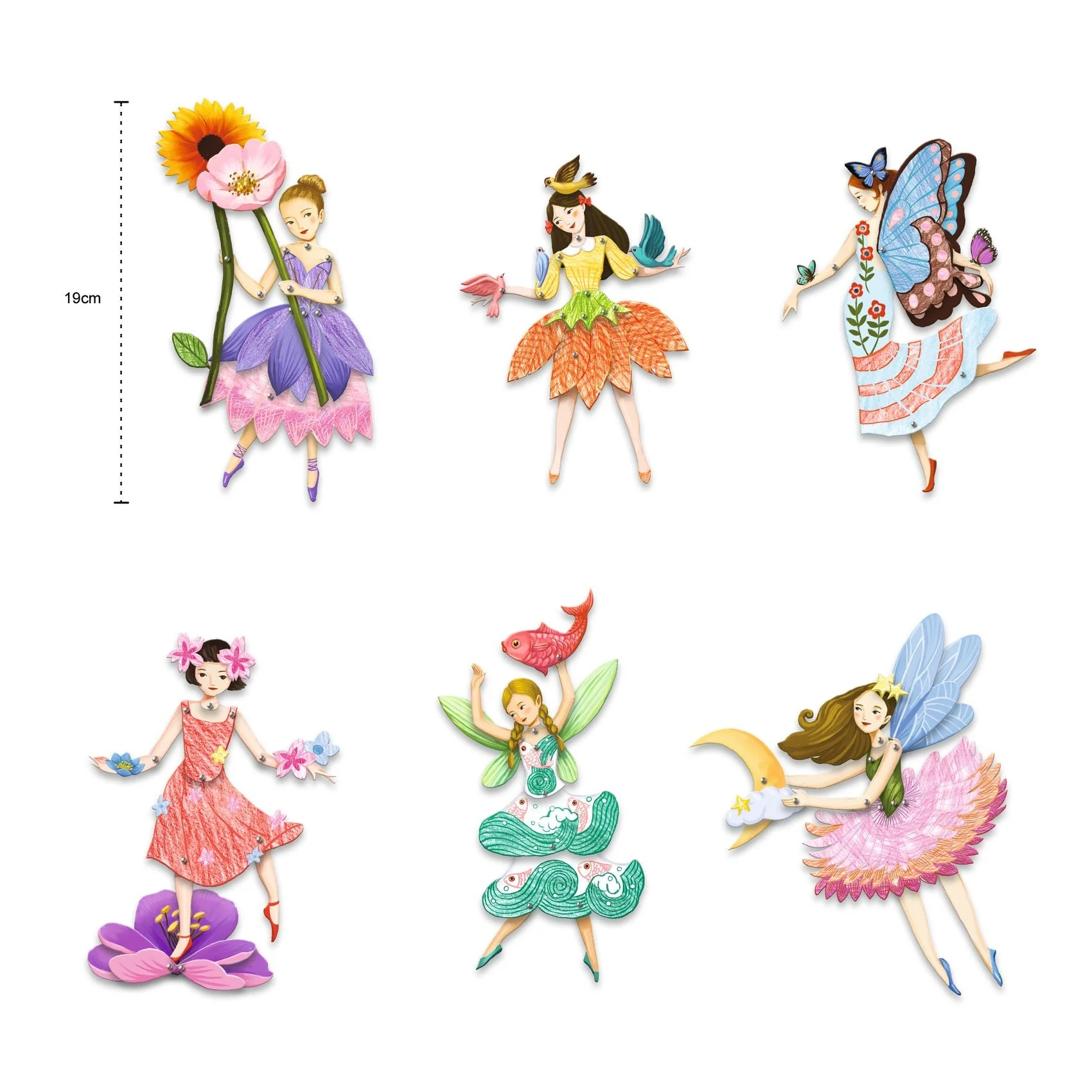 Knutselset Kleuren En Knutselen - Elfjes - Image 2