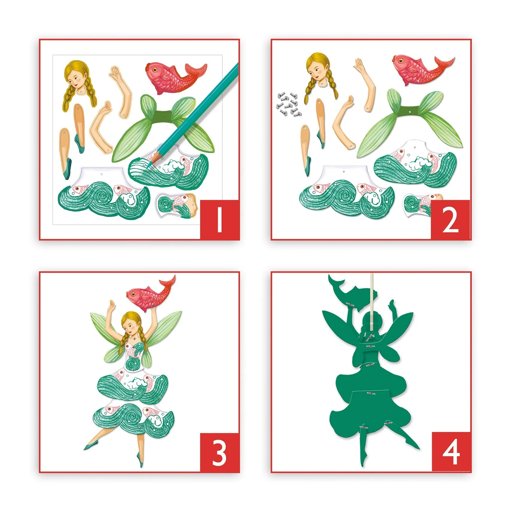 Knutselset Kleuren En Knutselen - Elfjes - Image 4