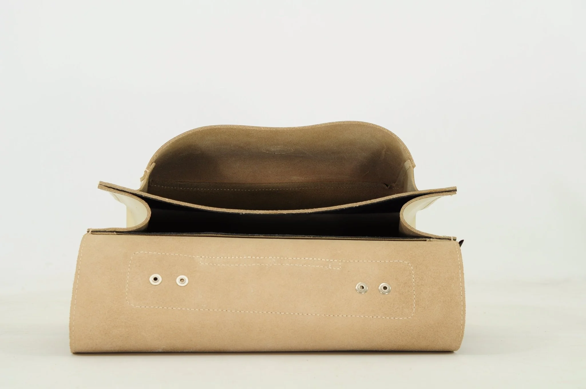 Lederen kleutertas met magneetsluiting - Gold - Image 4