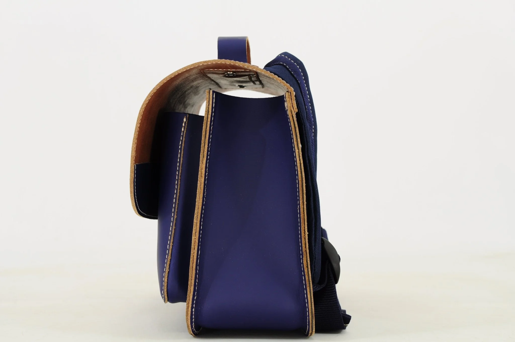 Lederen kleutertas met magneetsluiting - Teddy Marine - Image 4