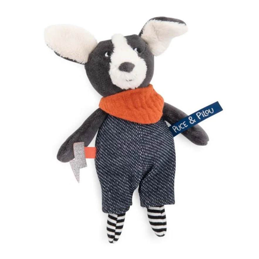 Mini Knuffel Hondje Puce - Puce & Pilou