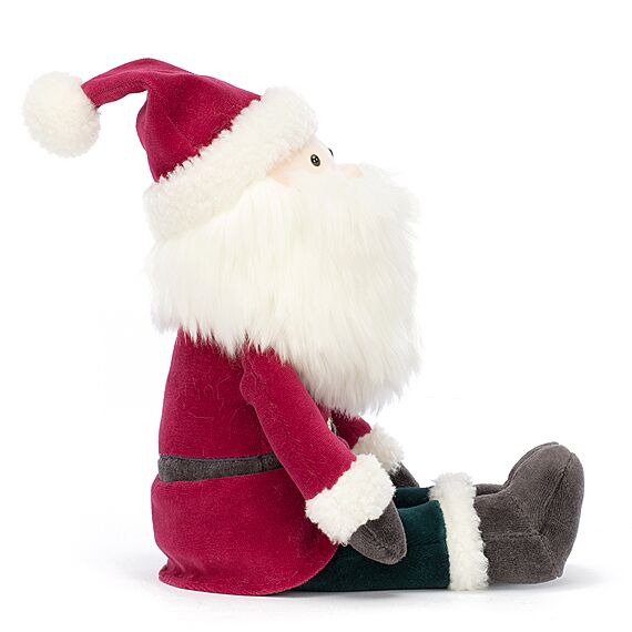 Knuffel Kerstman Jolly Santa Huge - 60 cm - Image 3