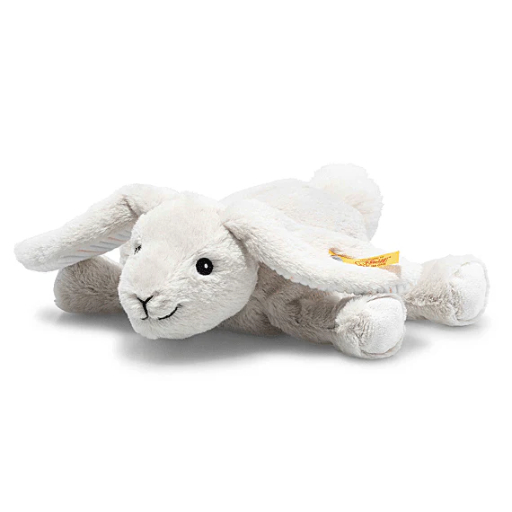 Knuffel Konijn Soft Cuddly Friends Floppy Hoppel Rabbit Light Grey - 20 cm