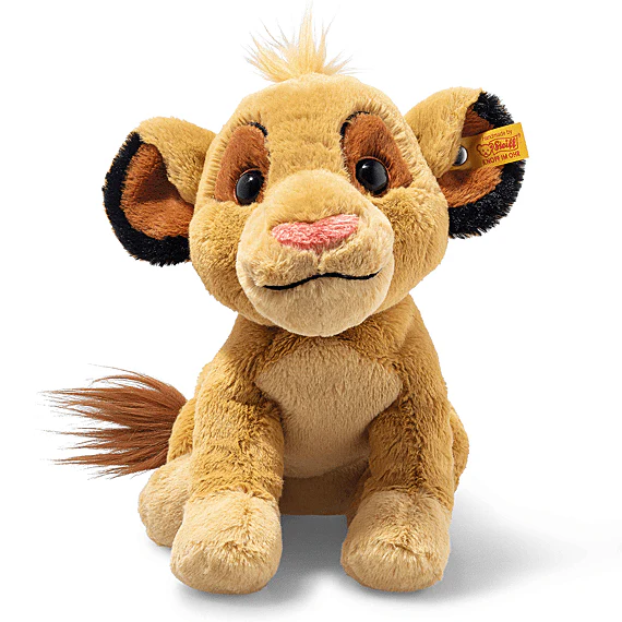 Knuffel Leeuw Soft Cuddly Friends Disney Originals Simba Yellow - 26 cm - Image 3