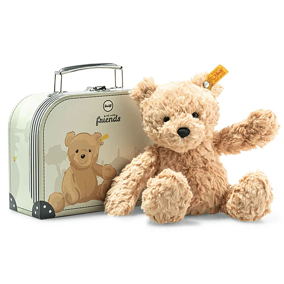 Knuffelbeer In Koffer Soft Cuddly Friends Jimmy Teddy - 25 cm