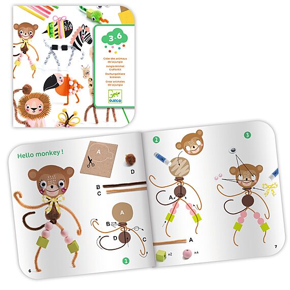 Knutselbox - Jungle Animal Creation Box - Image 5