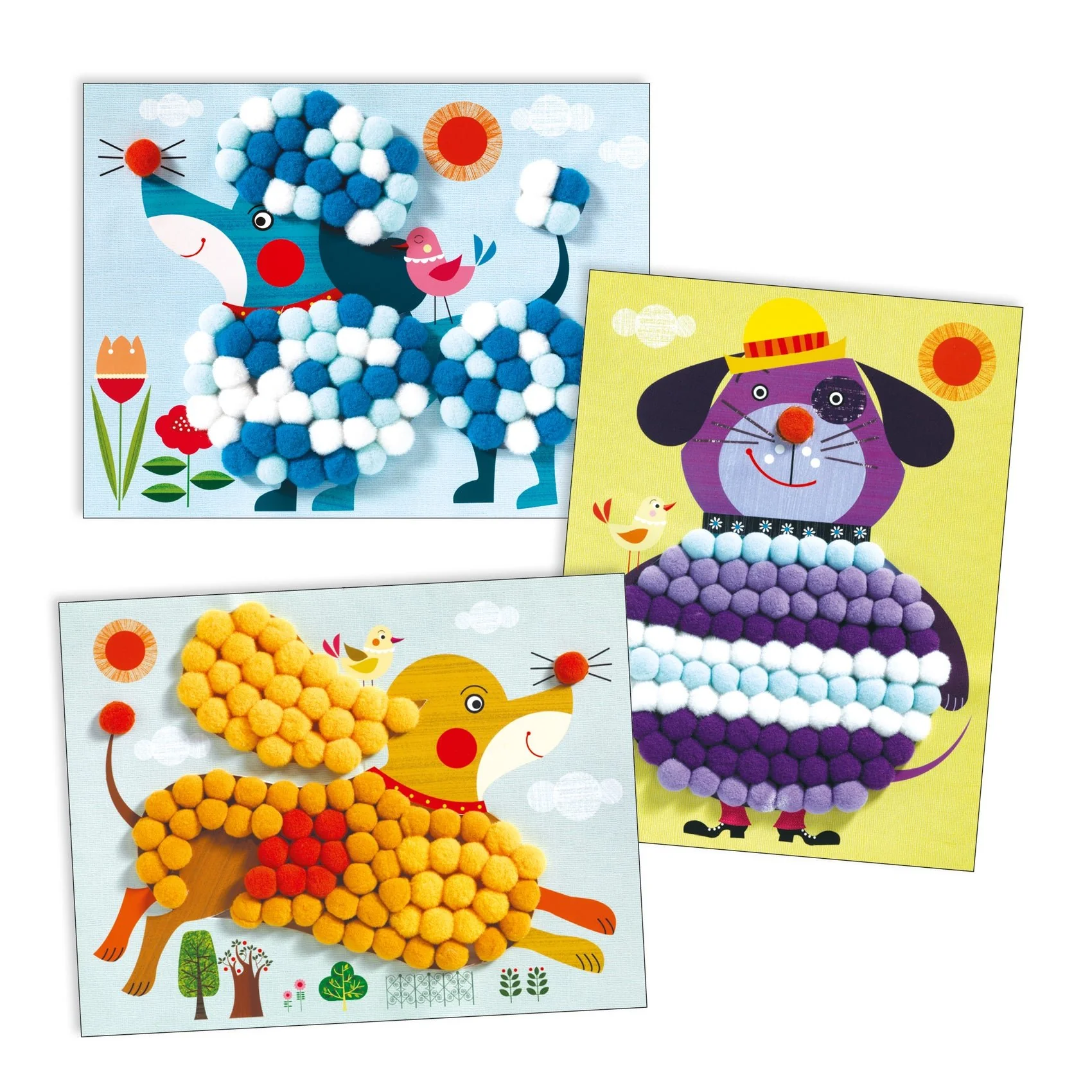 Knutselenset Collages - Hondjes Om Te Aaien - Image 2