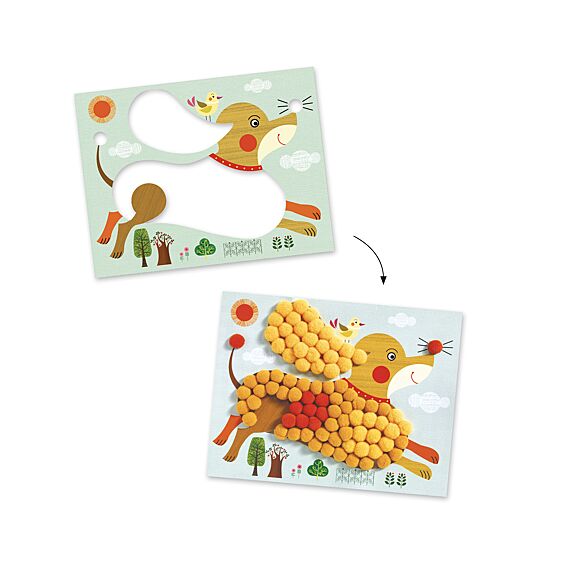 Knutselenset Collages - Hondjes Om Te Aaien - Image 7