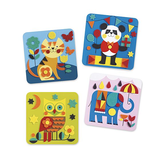 Knutselen met stickers - Zachte Viltdieren - Image 6