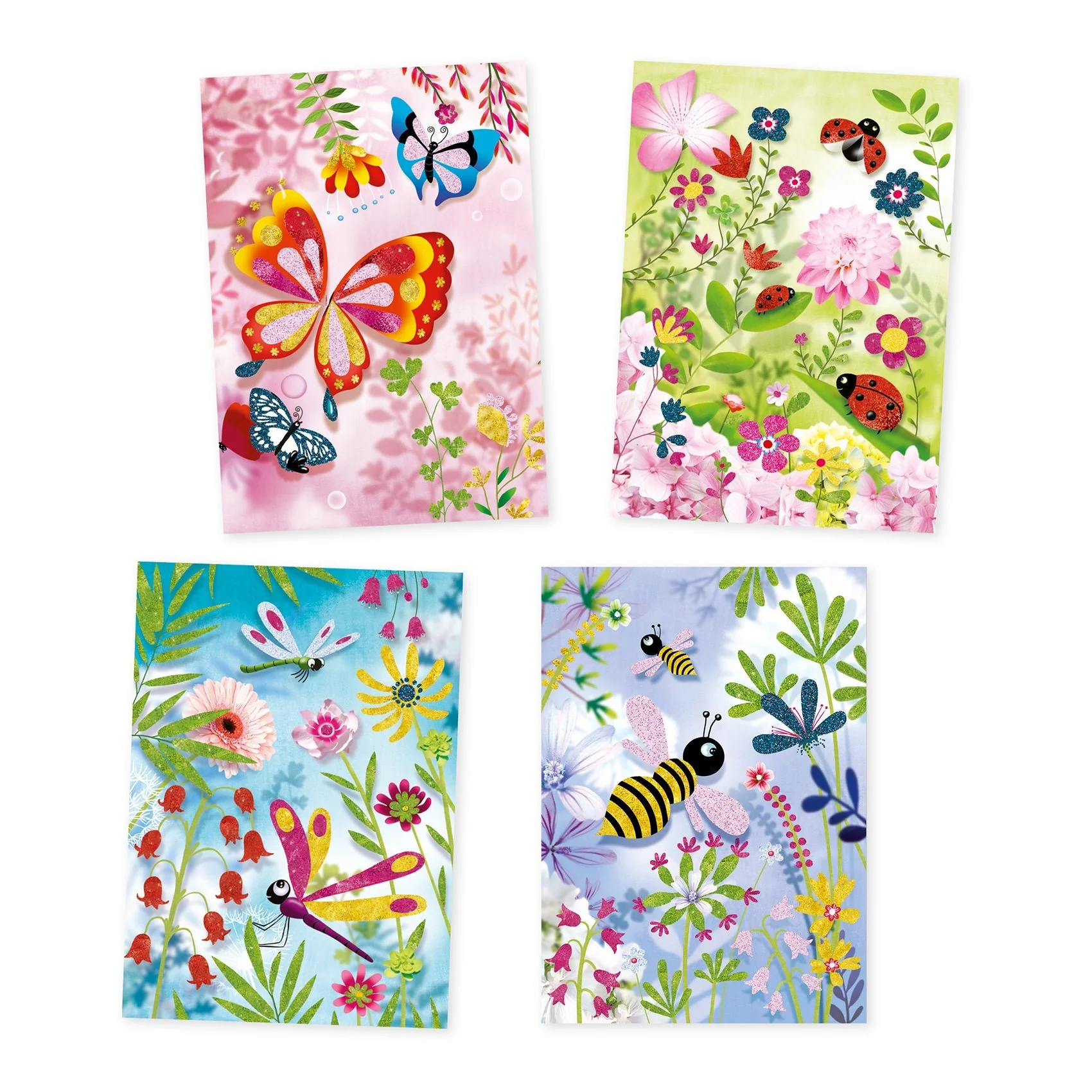 Knutselen met glitters - Glittervlinders - Image 2