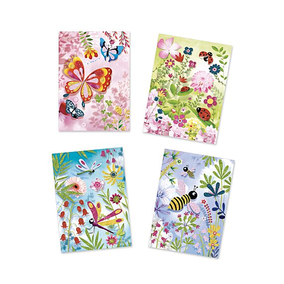 Knutselen met glitters - Glittervlinders - Image 5