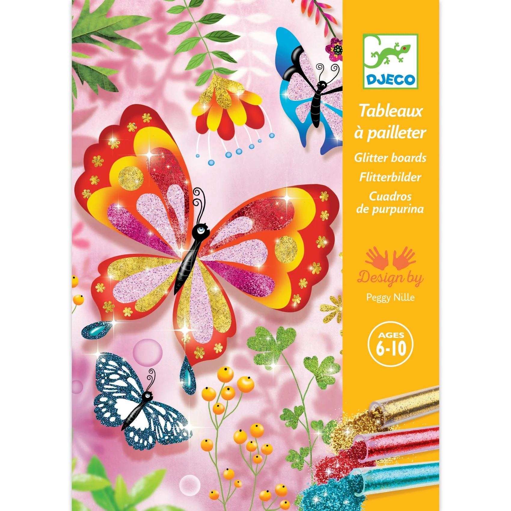Knutselen met glitters - Glittervlinders - Image 7