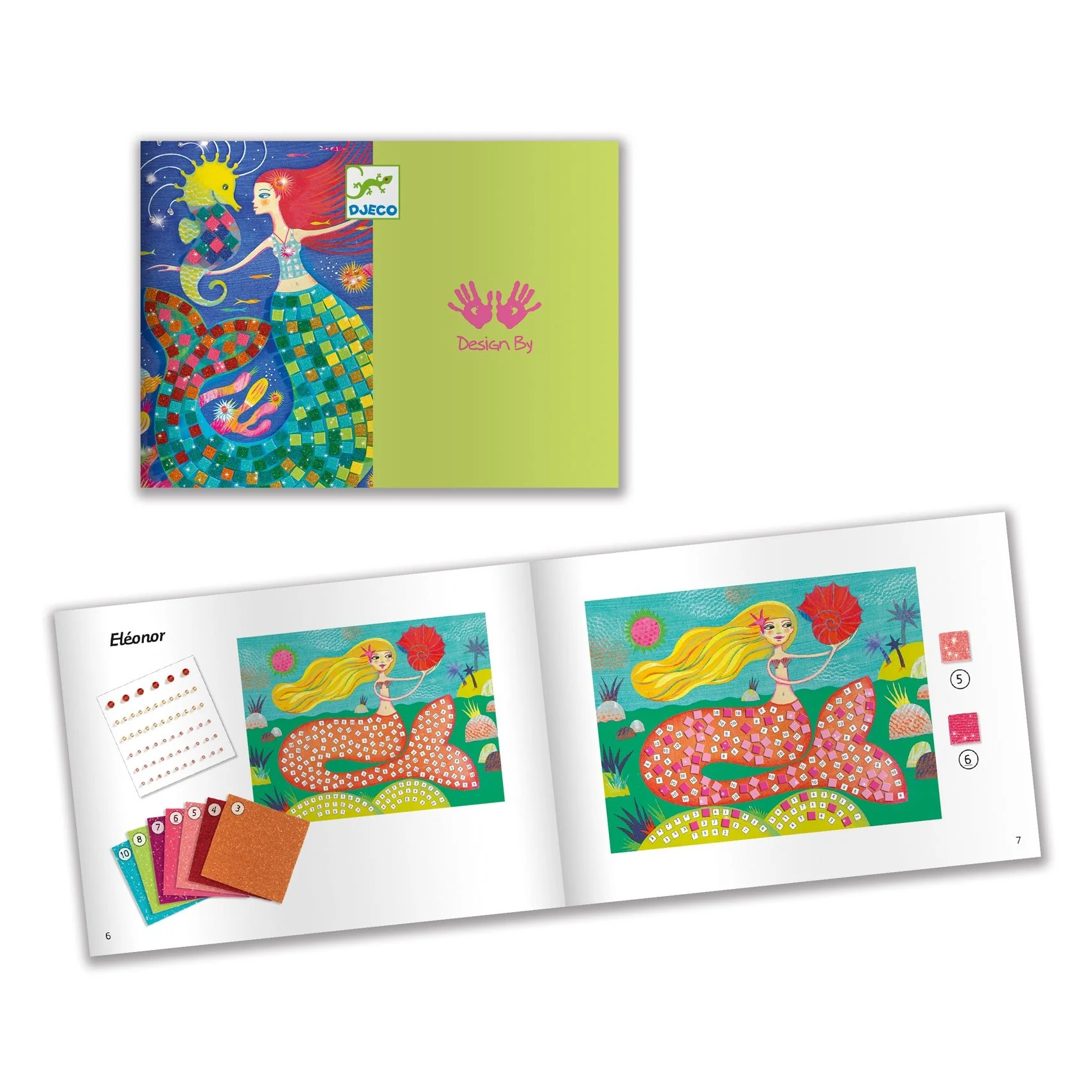 Stickerset Mozaïek - Sirenenzang - Image 6