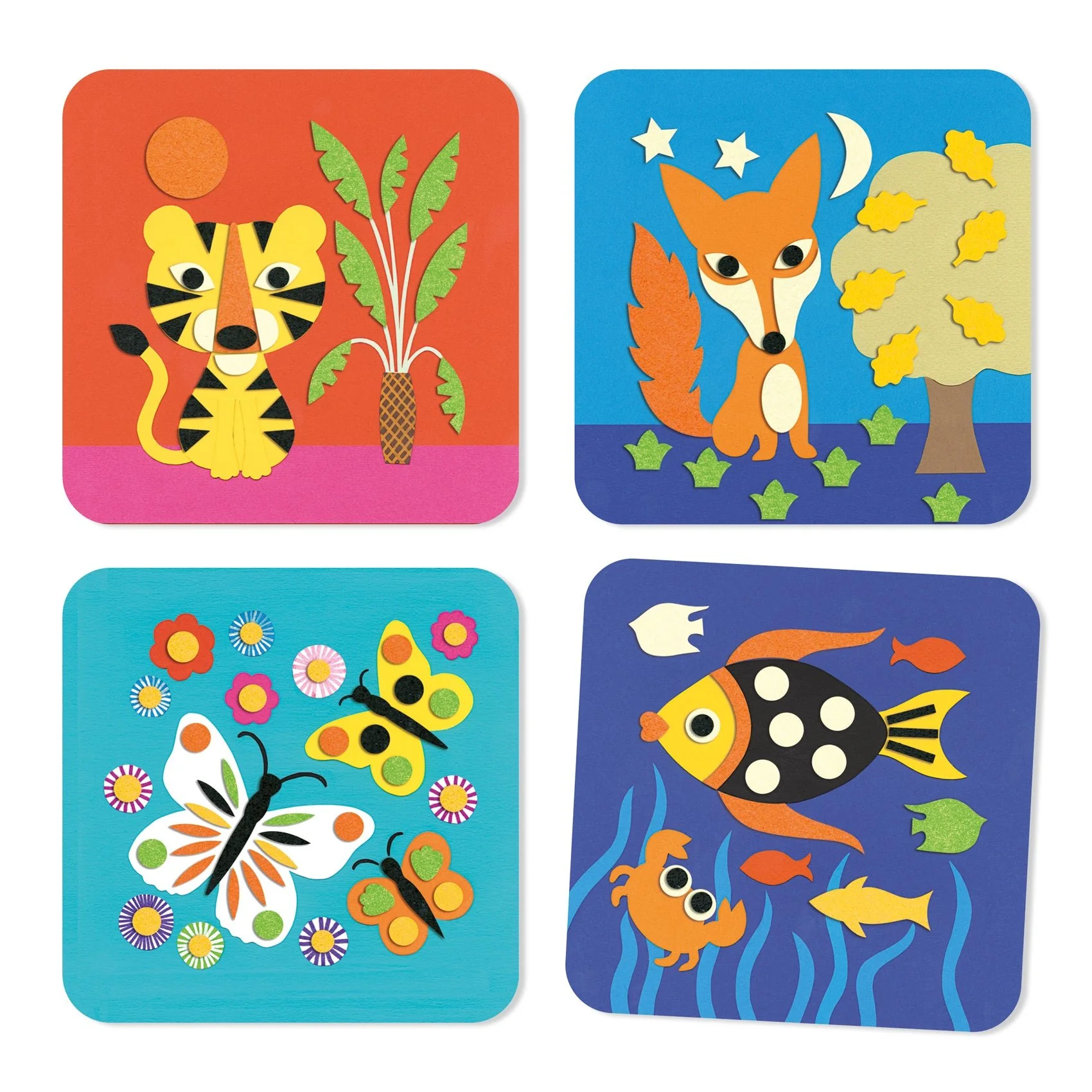Knutselset met viltstickers - Sweet Nature - Image 2
