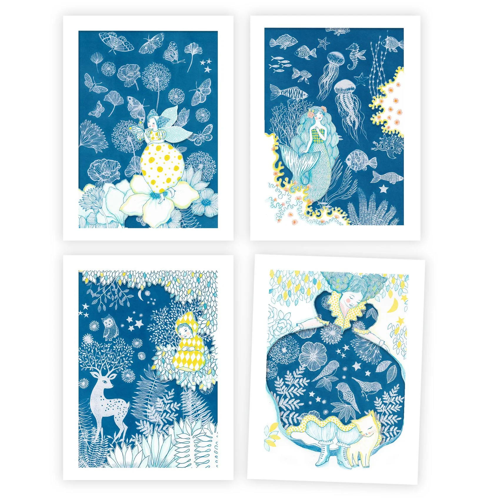 Knutselset Cyanotype - Au Clair De La Lune - Image 4