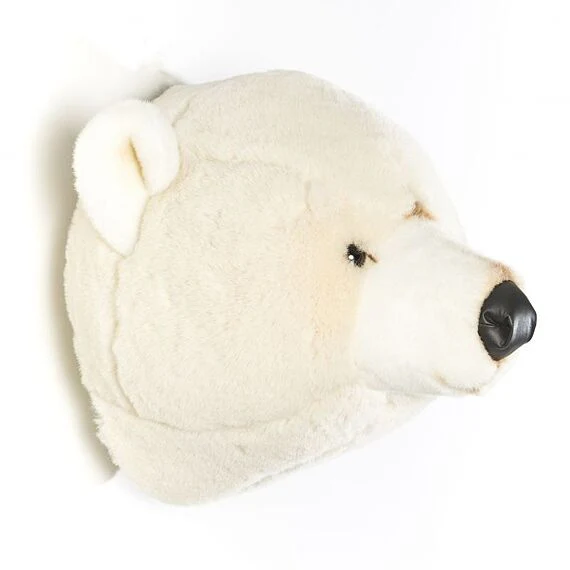 Pluche Dierenhoofd Ijsbeer - Basile - Image 5