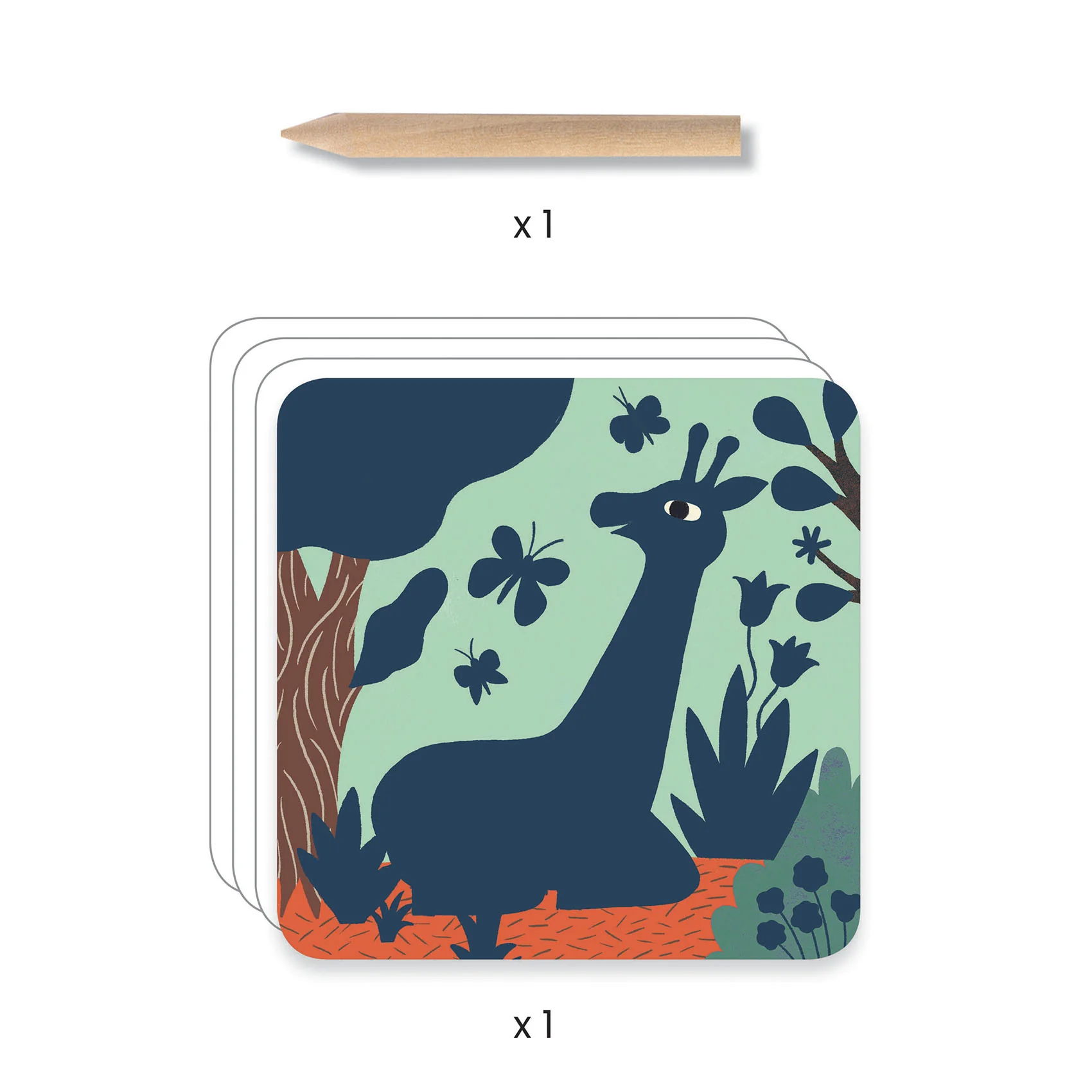 Kraskaarten - Grote Dieren - Image 4