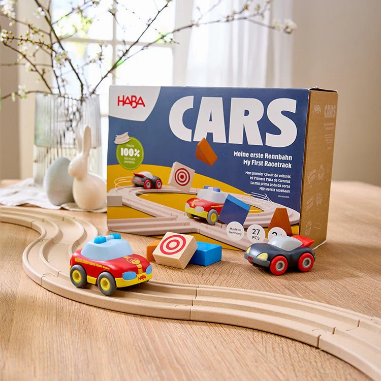 Mijn eerste racebaan Haba Cars - set van 27 - Image 3