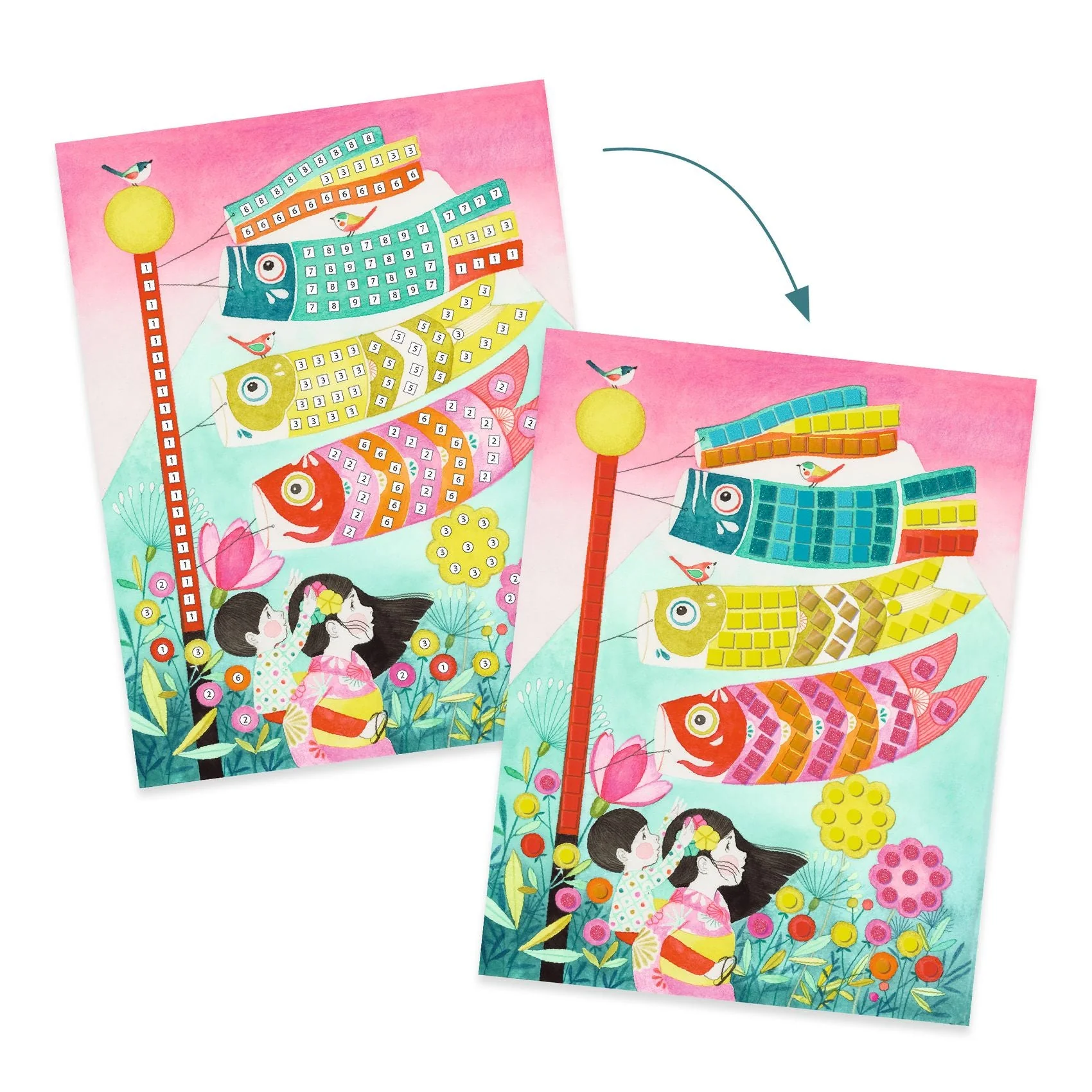 Stickerset Mozaïek - Kyoto - Image 5