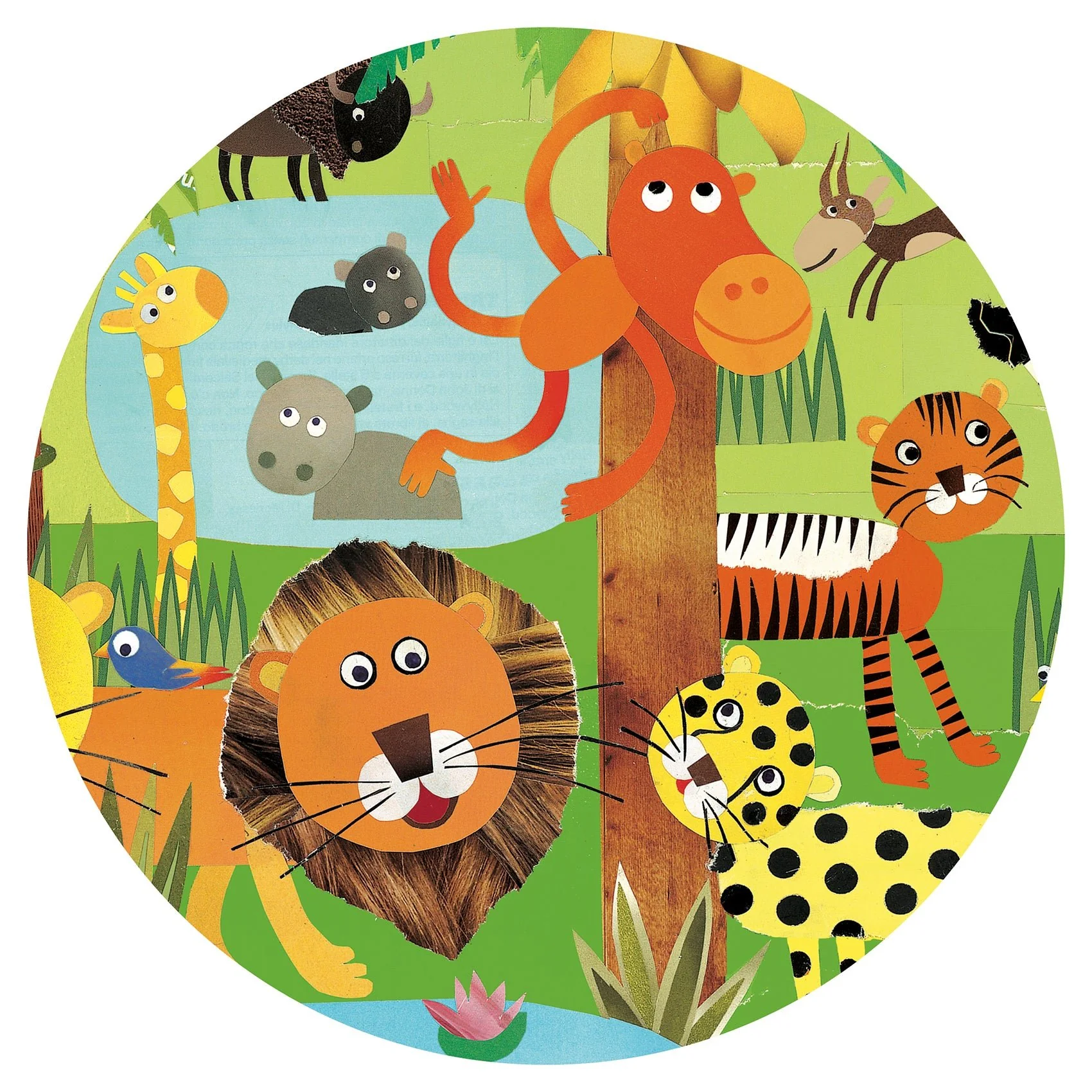 Observatiepuzzel De jungle - 35 stukjes + poster - Image 3