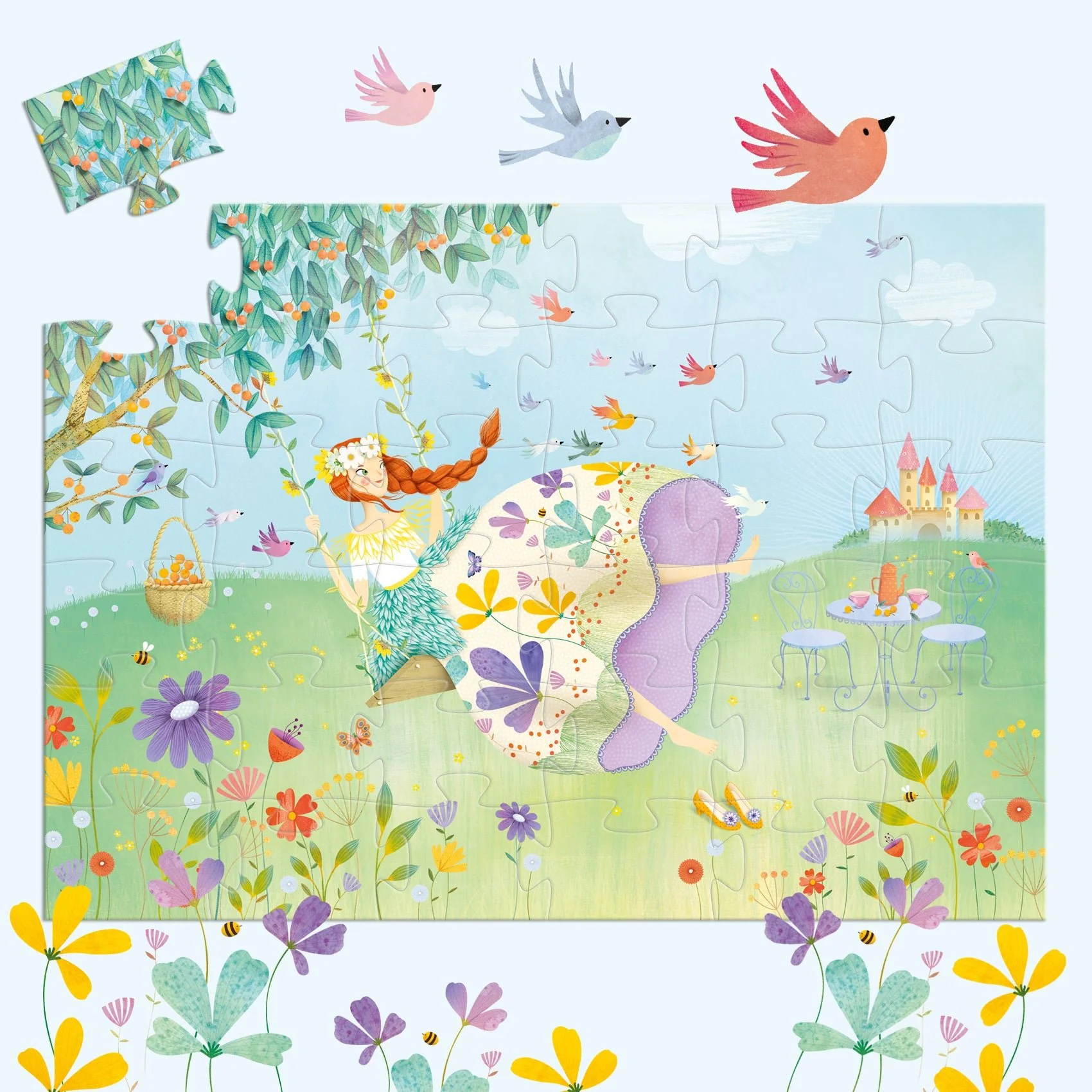 Puzzel in silhouetdoos Primavera - 36 stukjes - Image 2