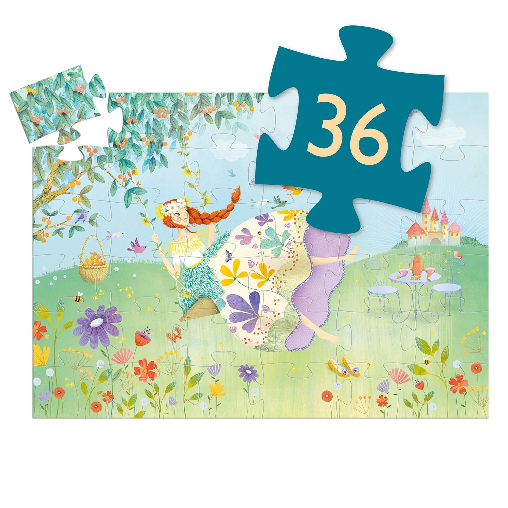 Puzzel in silhouetdoos Primavera - 36 stukjes - Image 3