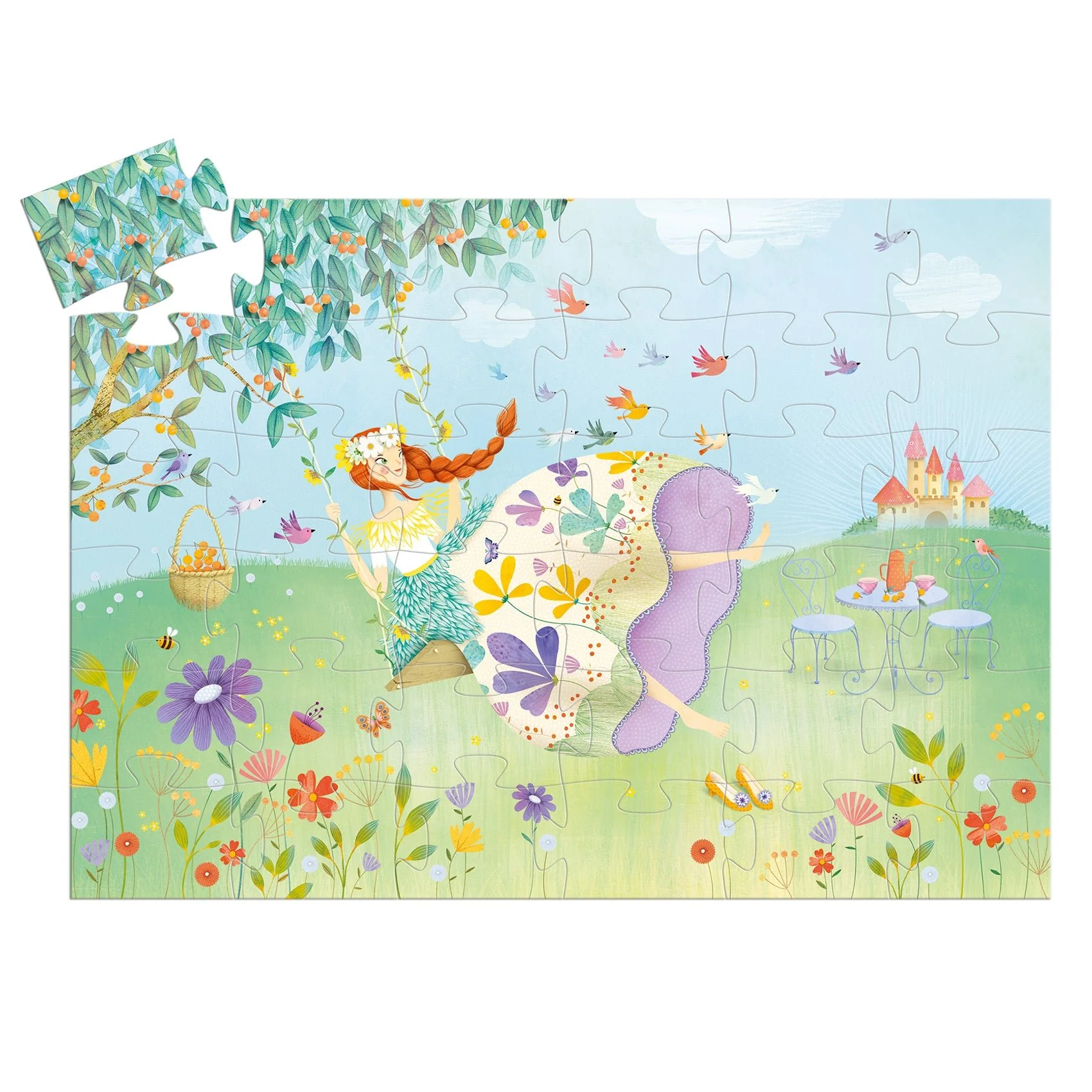 Puzzel in silhouetdoos Primavera - 36 stukjes - Image 6