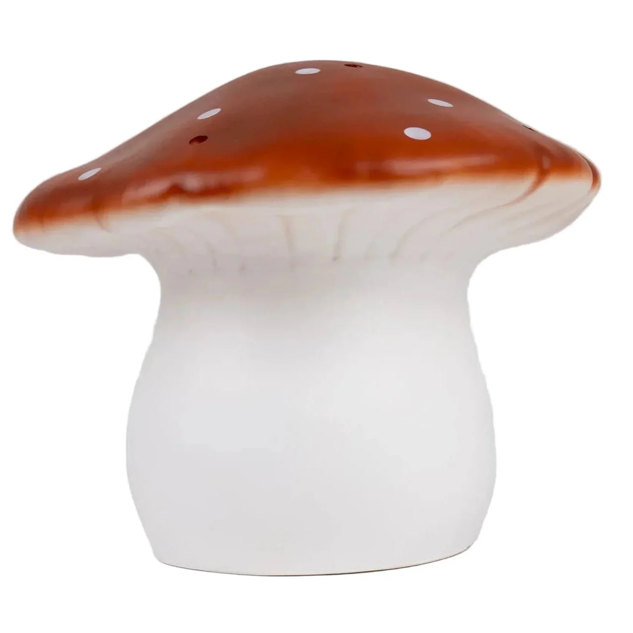 Lamp Large Mushroom Red Brick - 29 x 21 cm