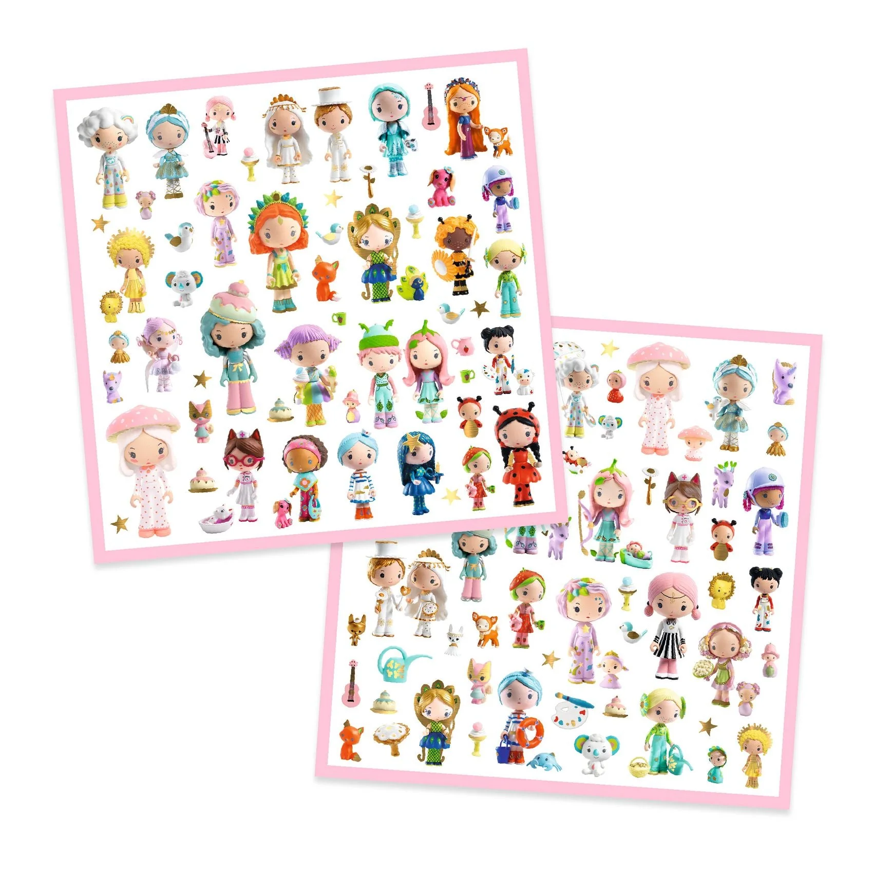 Stickerset De kleine wereld van Tinyly - 160 metallic stickers - Image 2