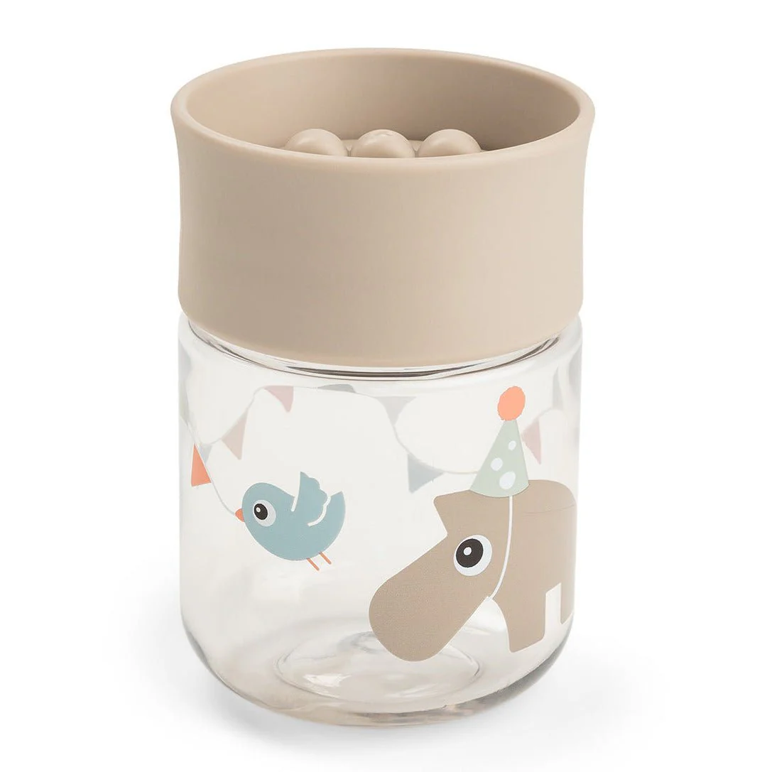 Drinkbeker Learning cup 360° Celebration Sand