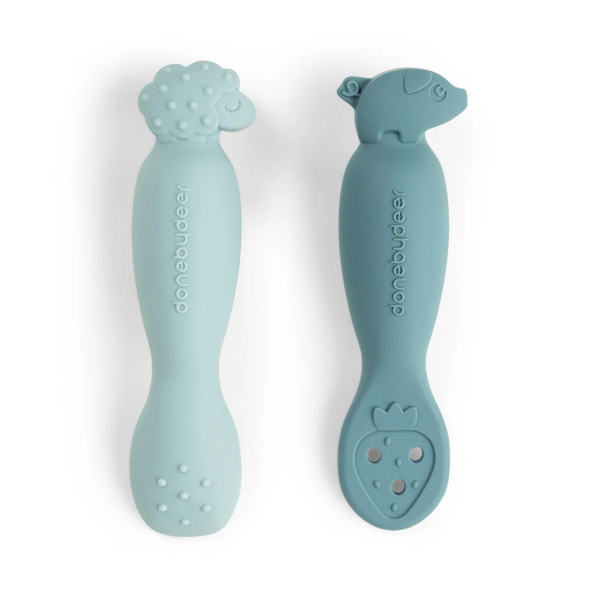 Learning spoon set Tiny farm Blue - Image 3