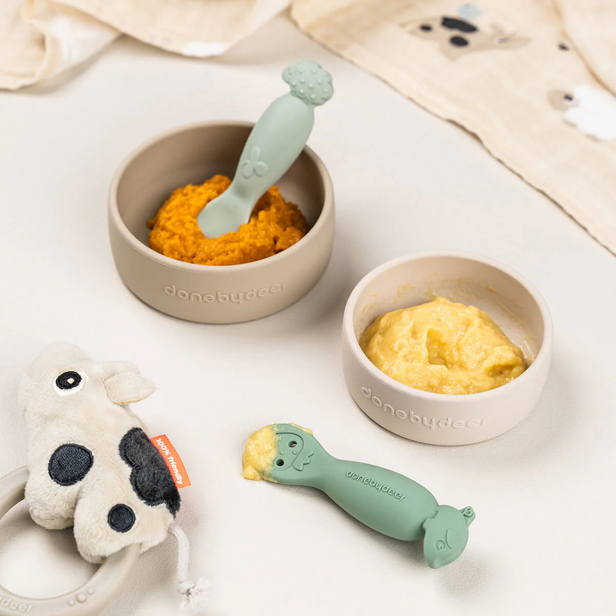 Learning spoon set Tiny farm Green - Image 2