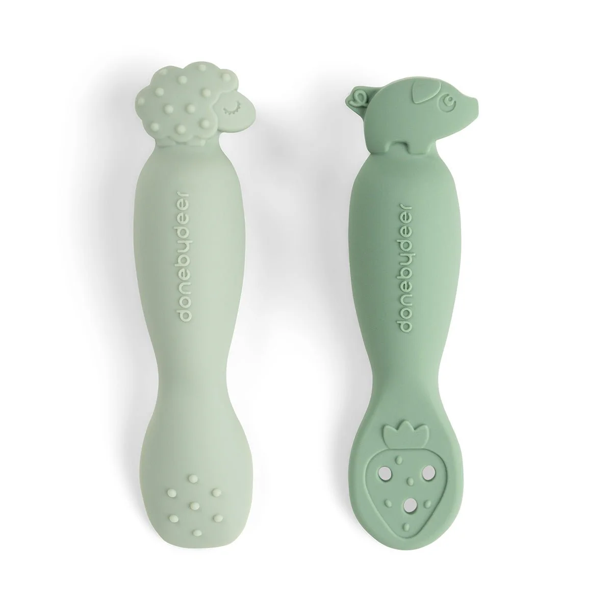 Learning spoon set Tiny farm Green - Image 3