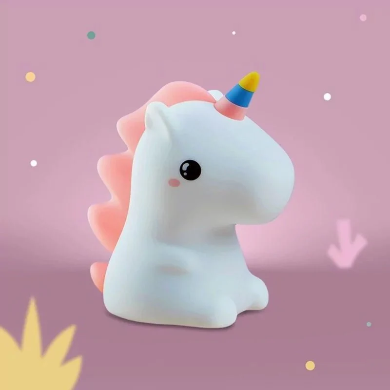 Draadloos LED nachtlampje - Unicorn - Image 3
