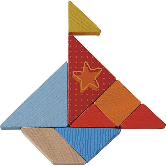 Legspel Kleurrijke Tangrammix - Image 4