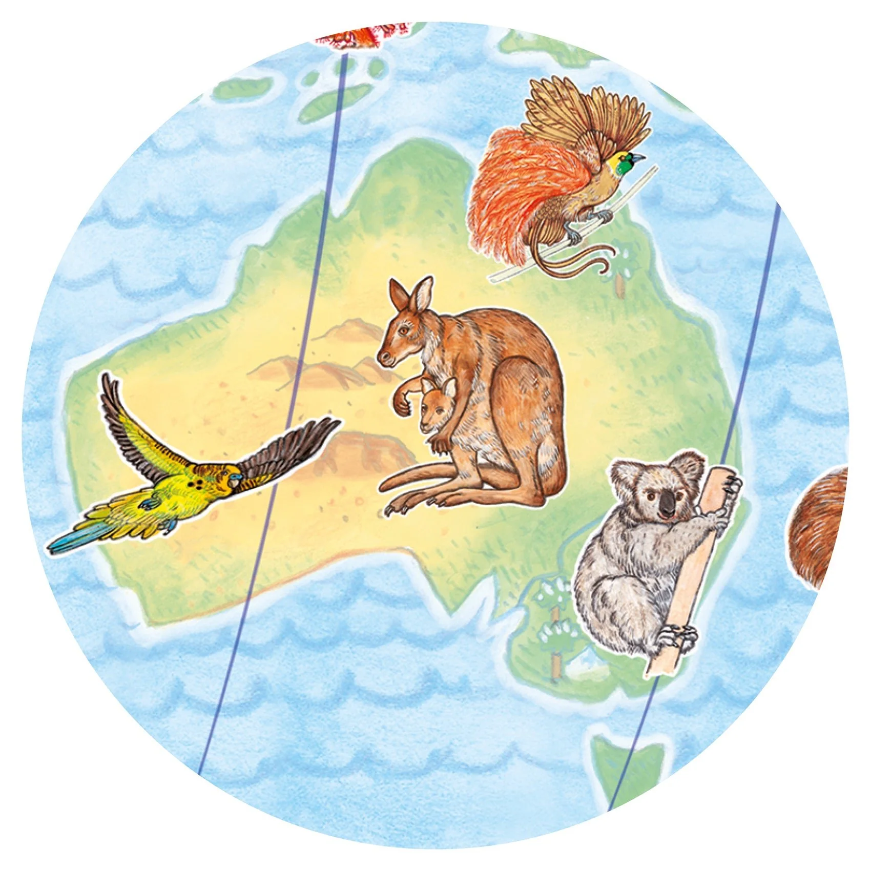 Observatiepuzzel De Dieren van de Wereld -  100 stukjes + boekje - Image 3