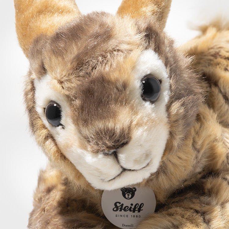 Liggende Knuffel Haas Bruin Gevlekt - 32 cm - Image 3
