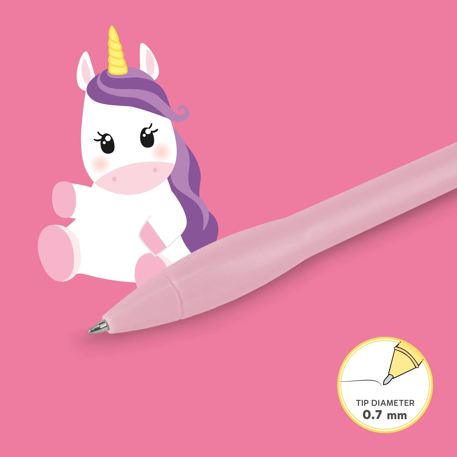 Light-up Gel Pen Writing Is Magic - Unicorn - Image 4