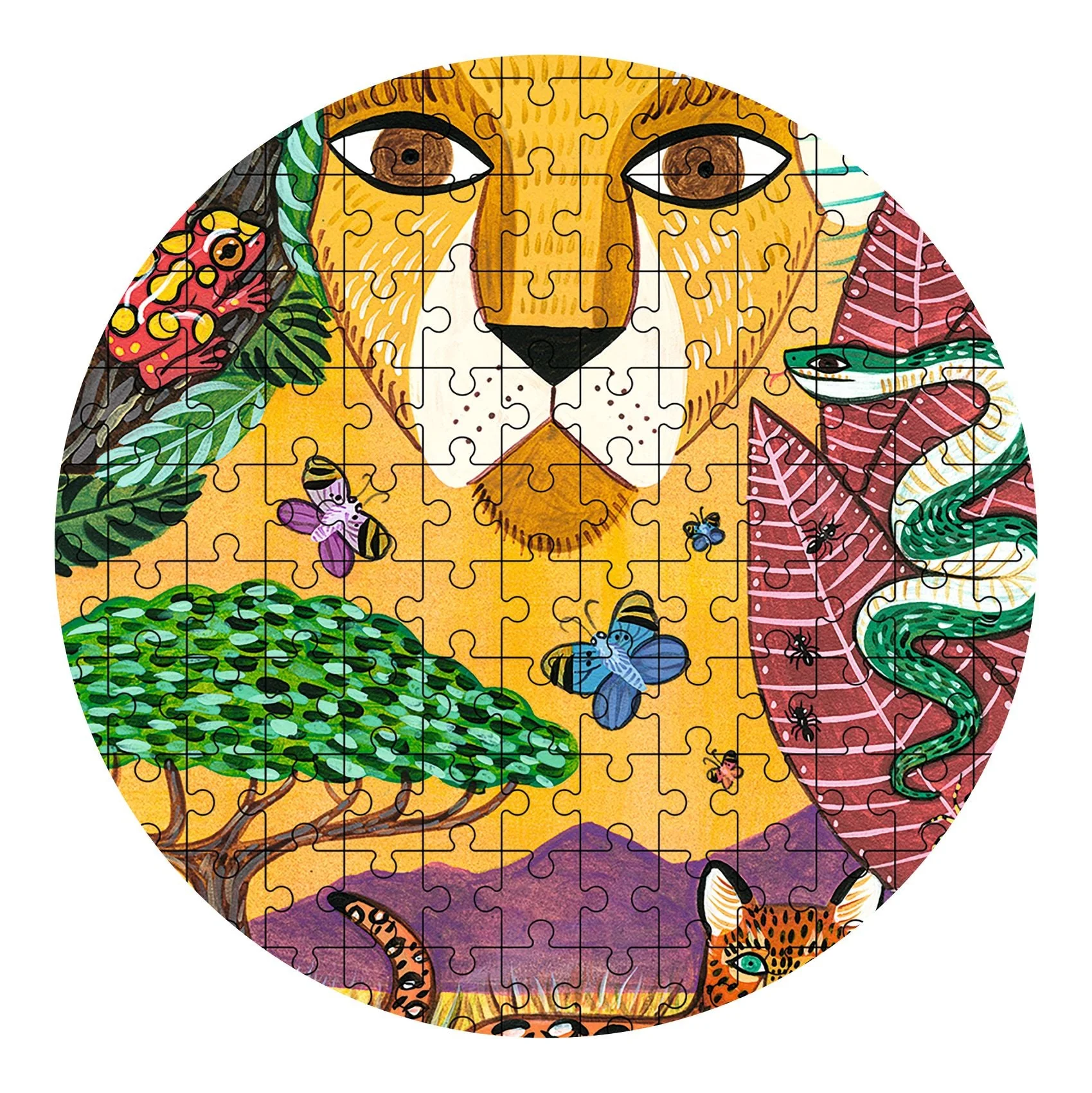 Silhouetpuzzel Puzz'Art Lion - 350 stukjes - Image 3