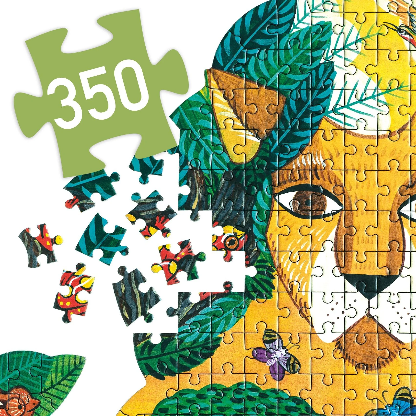 Silhouetpuzzel Puzz'Art Lion - 350 stukjes - Image 5