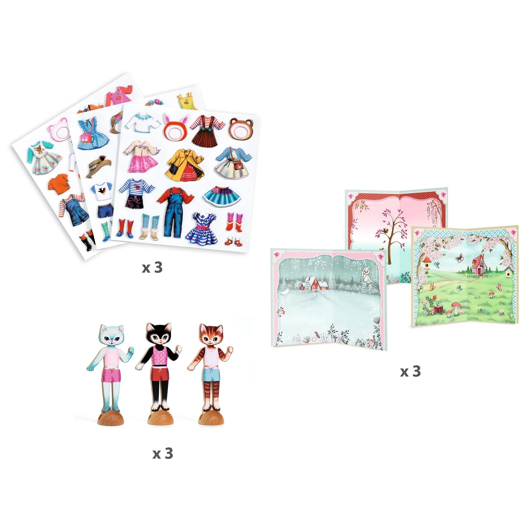 Knutselset - Little dressing Collage - Image 6