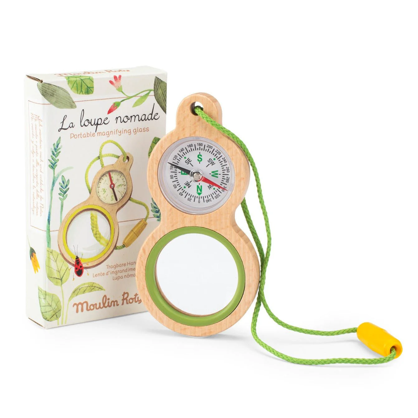 Houten loep Le Jardin du Moulin