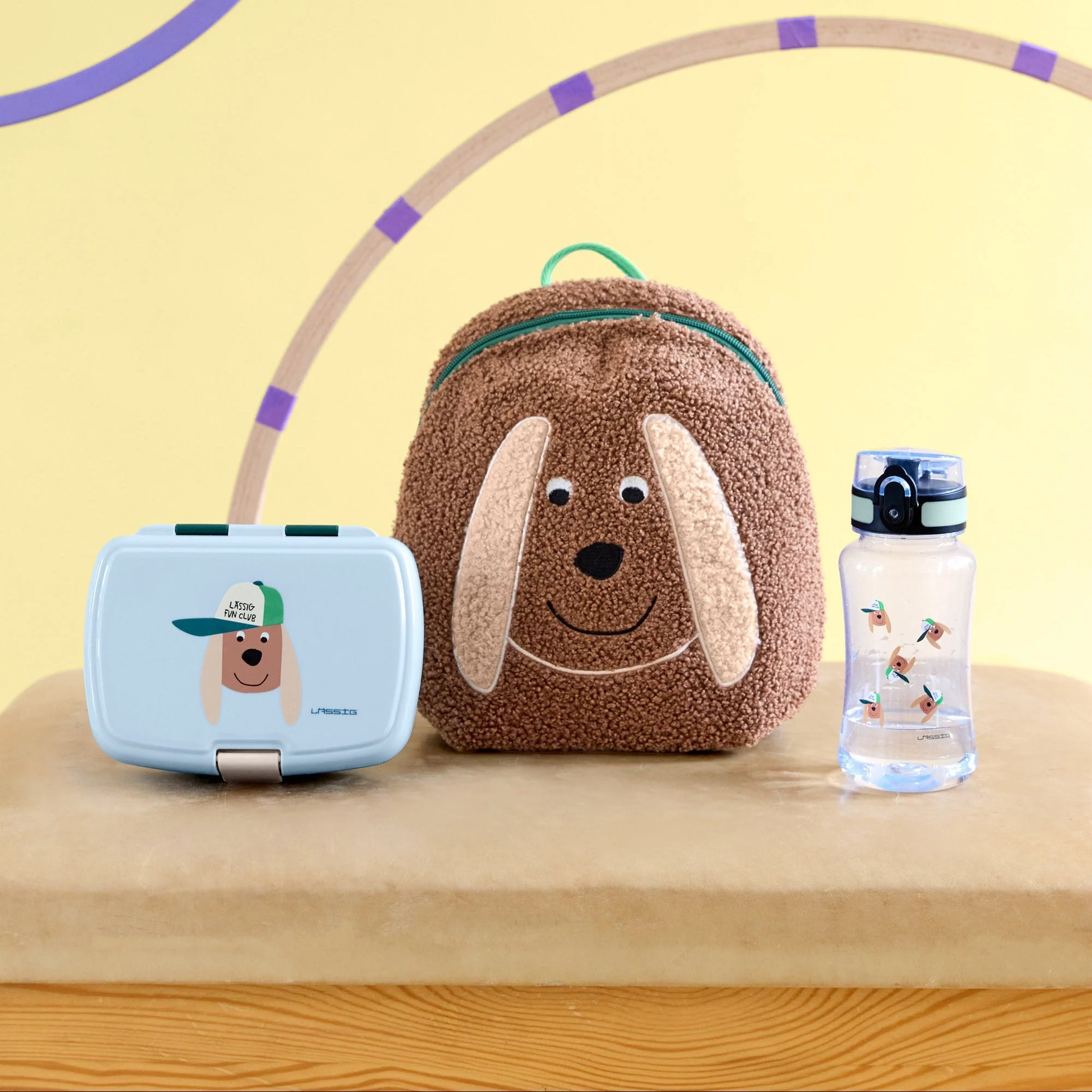 Brooddoos met vakjes - Tiny Team Dog - Image 4