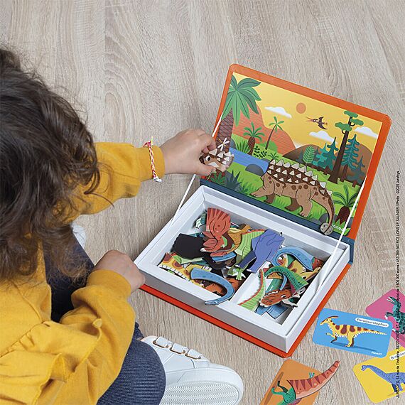 Magneetspel Magneti'Book - Dinosaurs - Image 3