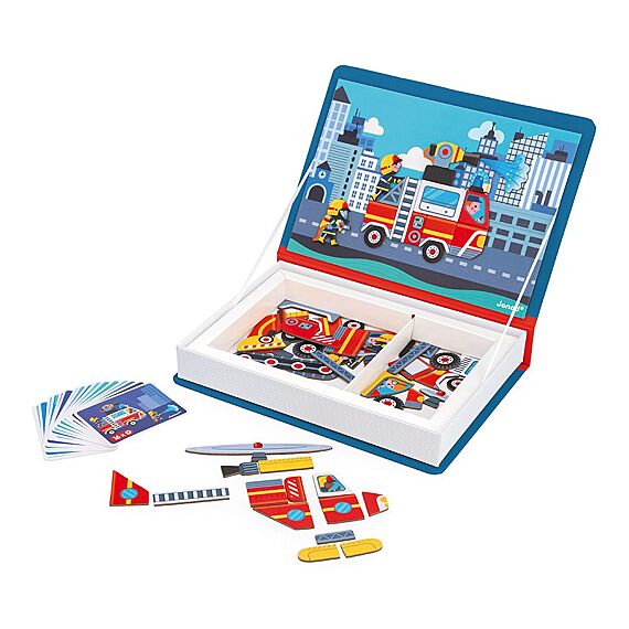 Magneetspel Magneti'Book - Firefighter - Image 2