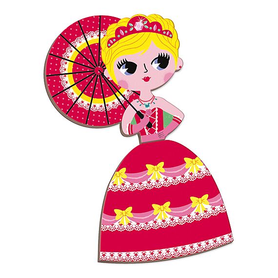 Magneetspel Magneti'book - Princesses - Image 5