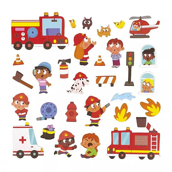 Magneetspel Magneti'Stories - Firefighters - Image 7