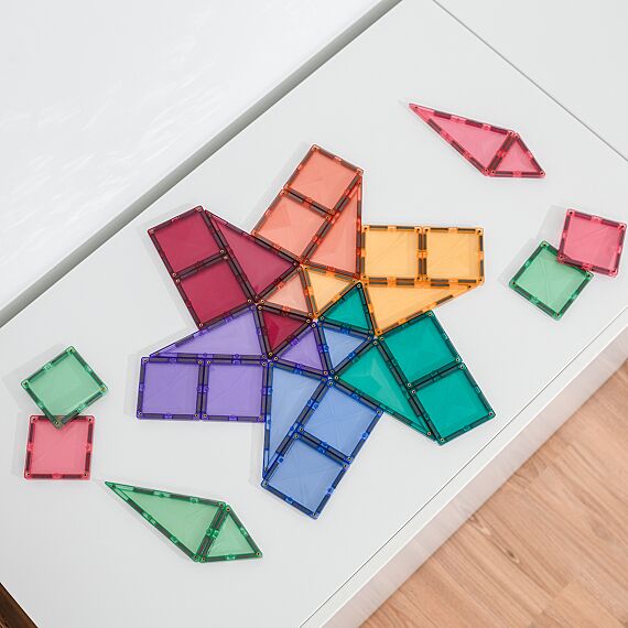 Magnetische bouwstenen Pastel Mini Pack | Set van 32 - Image 3