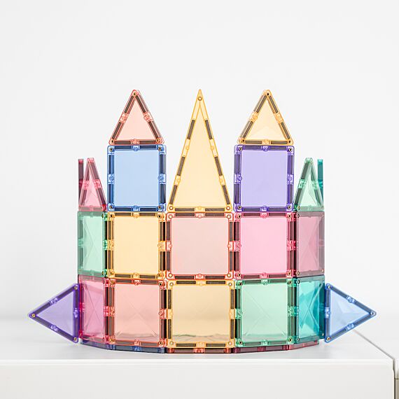 Magnetische bouwstenen Pastel Mini Pack | Set van 32 - Image 5
